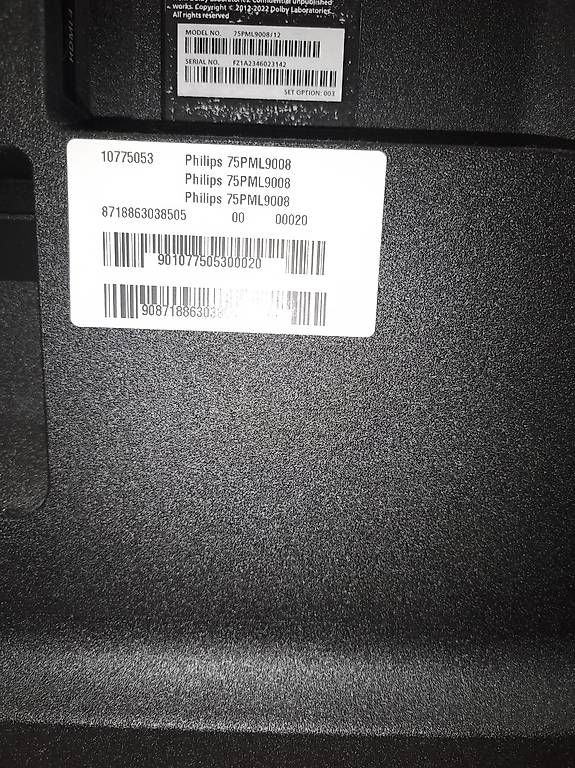Televisori: Phillips 75 Zoll plm 9008 – Usato da Rebstein venduto da Dom-Grab_83 2