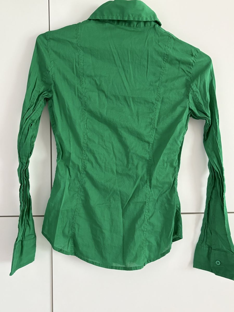 Chemisiers: Chemisier vert Mango Basic, taille XS – Parfait pour l'été! – Neuf (Voir description) à Pully par kaba07 5