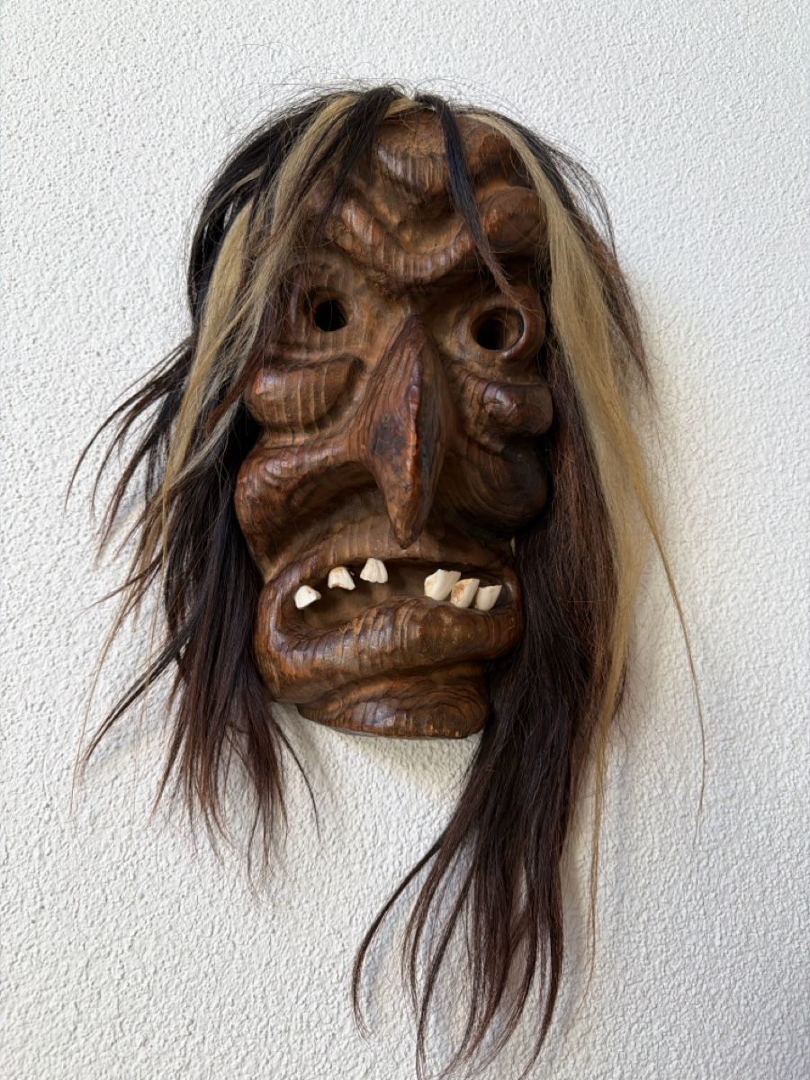 Sonstige Antiquitäten & Kunst: Alte Lötschentaler Holzmaske. – Gebraucht aus Biberist von Momo33 1