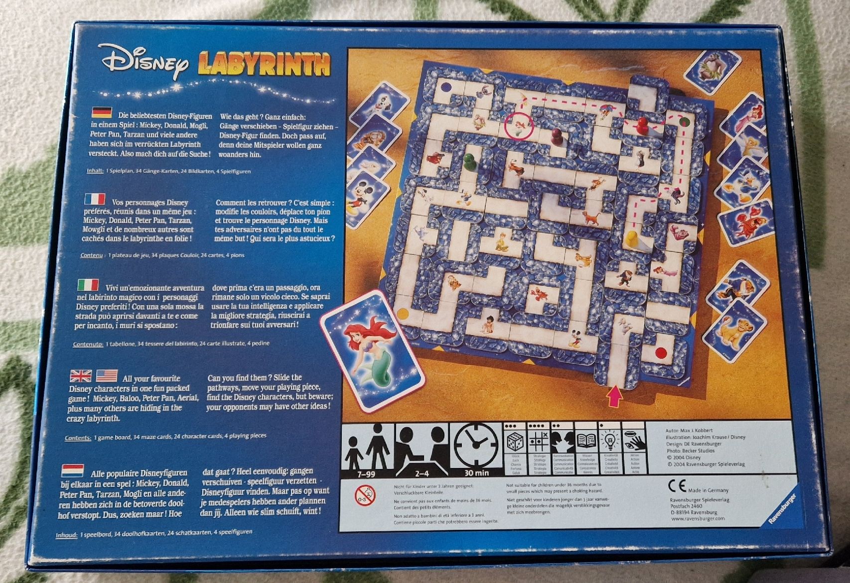 Giochi: jeu Labyrinthe Disney – Usato da Couvet venduto da Pioune 1