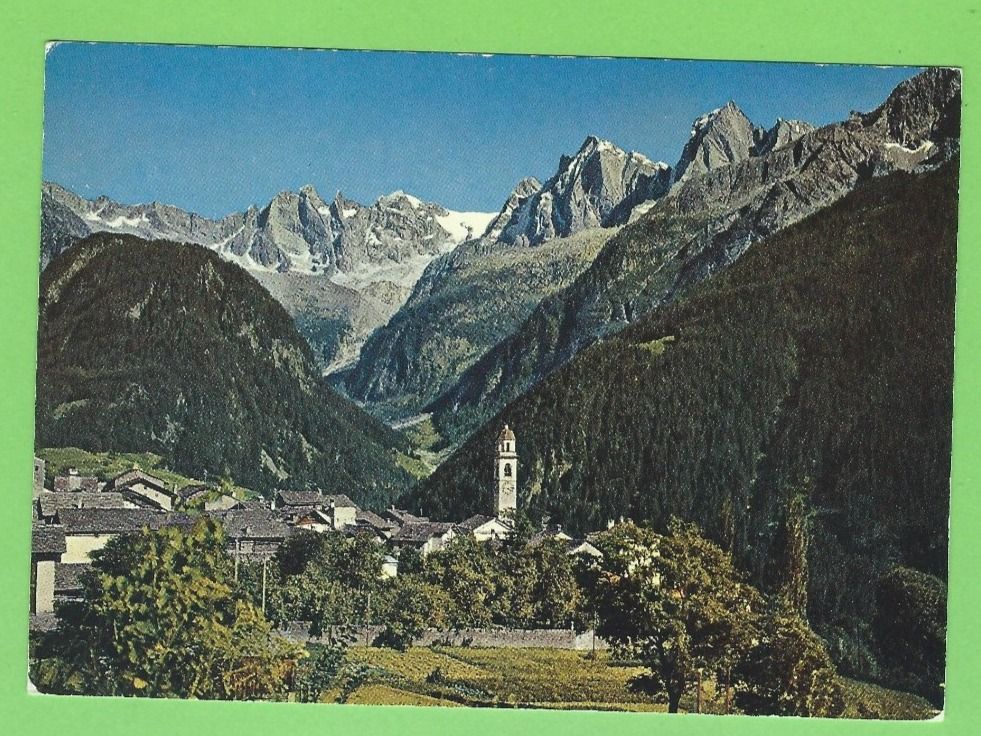 Ansichtskarten: Soglio und die Scioragruppe – Gebraucht aus Zürich von t24_de