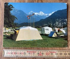 Ansichtskarte Camping Lazy-Rancho Interlaken Zustand gut