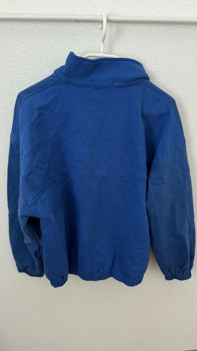 Maglioni & Felpe: Rework Pullover mit Reissverschluss Blau Grösse M – Usato da Gelterkinden venduto da teddywidder 2