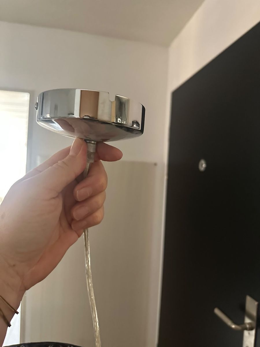 Kronleuchter & Deckenlampen: Kugel Lampe schwarz Schnur Design – Gebraucht aus Felben-Wellhausen von Yalbey 1