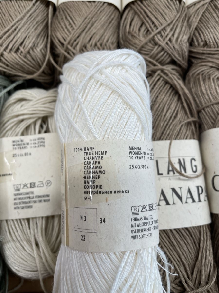 Lang Yarns Wolle: Markenwolle Lang Yarns Canapa – Neu (gemäss Beschreibung) aus Lohn Ammannsegg von ant_5l6r 1