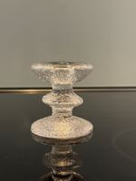 Kerzenhalter Glas farblos "Festivo" Sarpaneva Iittala 1967