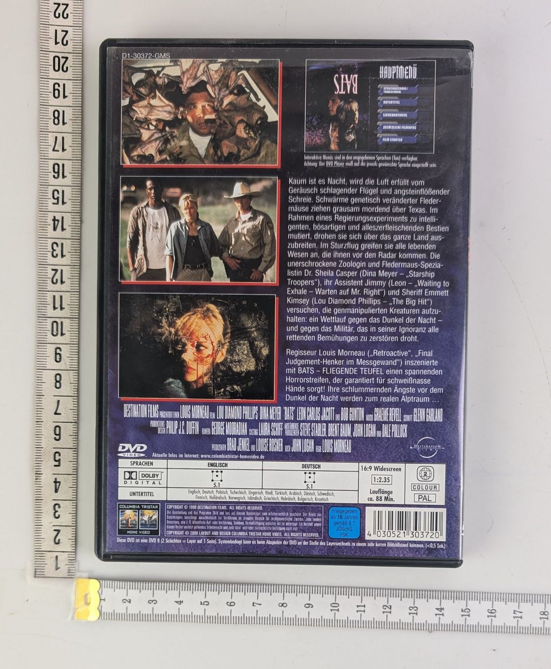 Tutti i DVDs: Bats,  Fliegende Teufel - Horror DVD – Usato da Zürich venduto da axolottchen 1