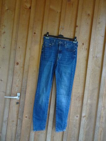 Super Skinny Ankle High Waist Jeans von H&M Gr. W29 - 42561