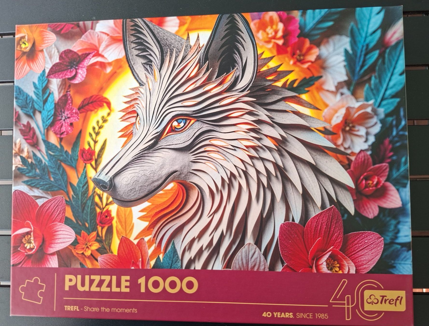 Puzzles: Puzzle Motiv "WOLF". – D'occasion à Kriens par kusi56