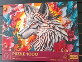 Puzzle Motiv "WOLF".