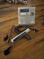 Sony Walkman MZ-R900 MiniDisc | mit mit Dockingstation & LCD
