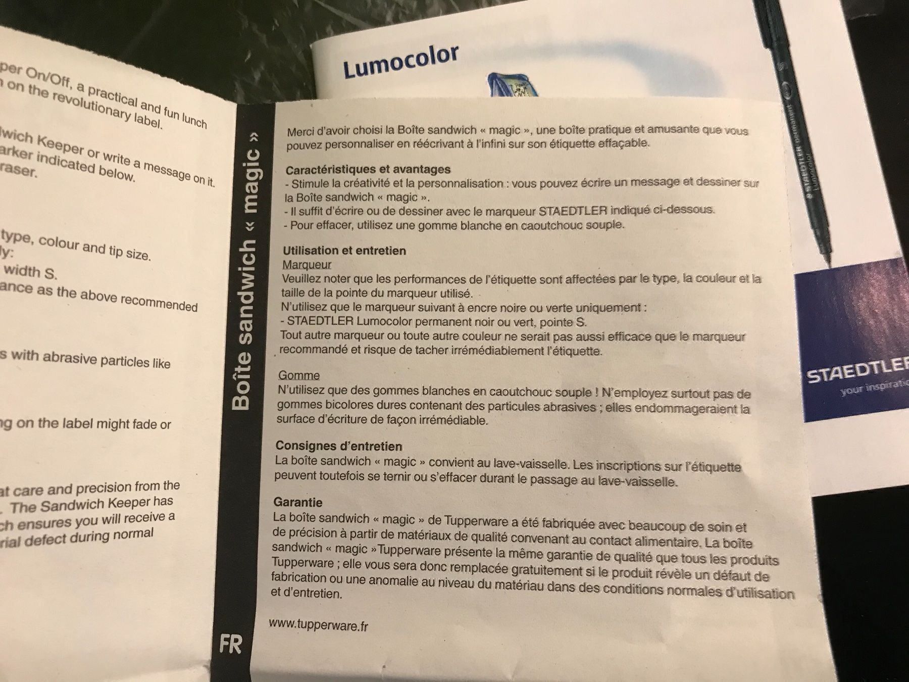 Tupperware Contenitori & Simili: Tupperware Beschreibbare sandwich-Box – Nuovo e nell'imballaggio originale da Giubiasco venduto da baamboo 4