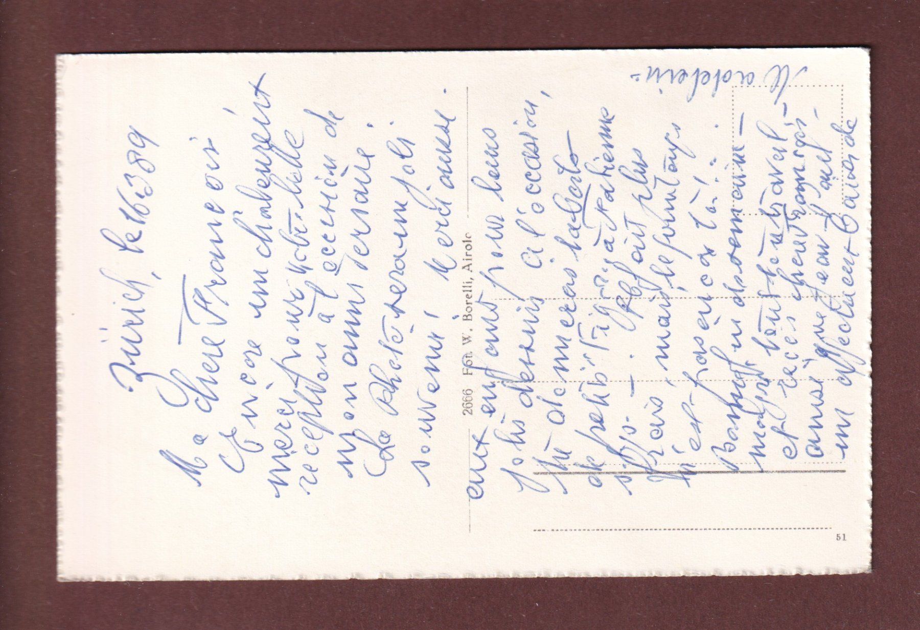 Cartoline postali: SAN GOTTARDO / GOTTHARDHOSPIZ – Usato da Pully venduto da nicecards-shop 1