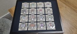 Gedenkprägungen Banknoten der Schweiz Set im Kasten