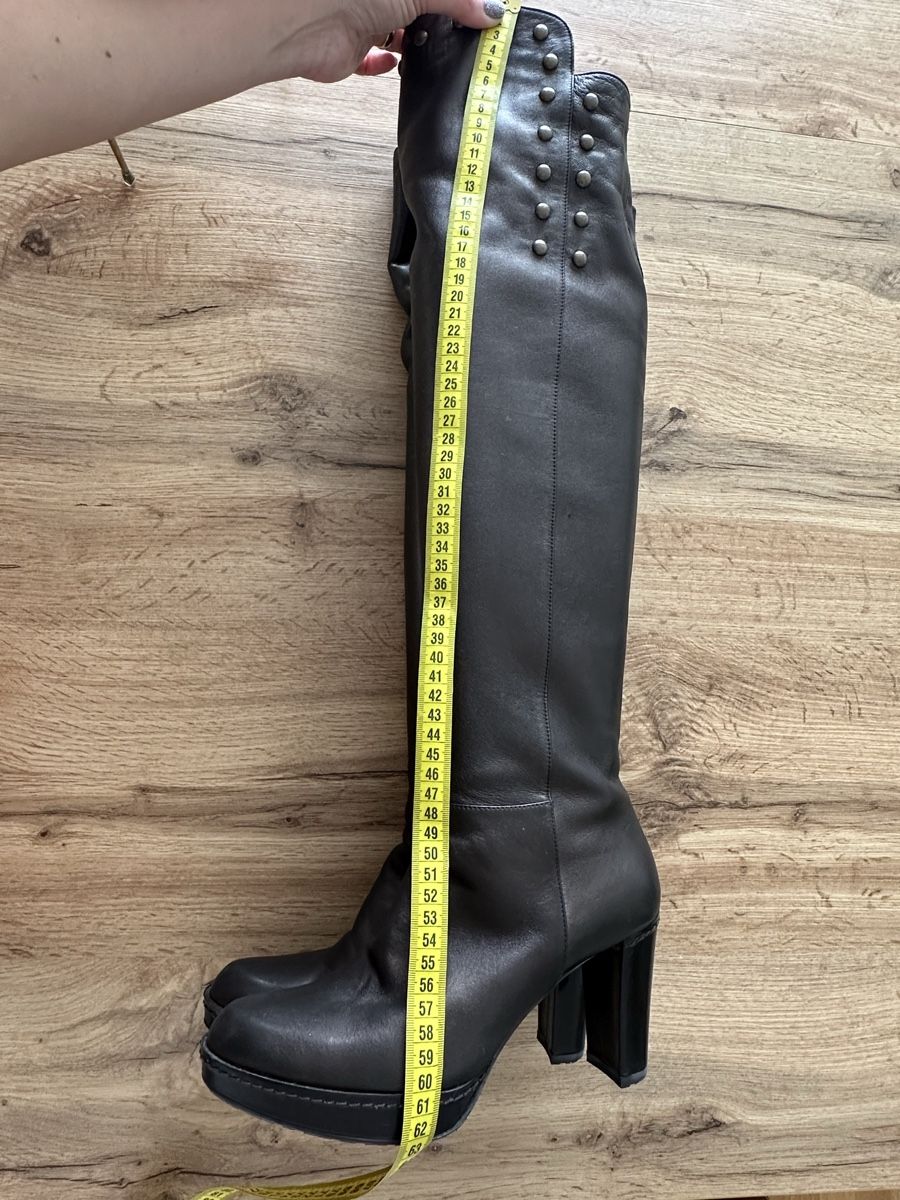 Stuart Weitzman Scarpe da donna: Stuart Weitzman Stiefel, Leder, Top Zustand, Gr. 38 – Usato da Urdorf venduto da fairfashion 3