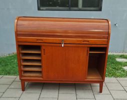Skandinavischer  Sekretär Schreibtisch Teakholz 1950-60er 