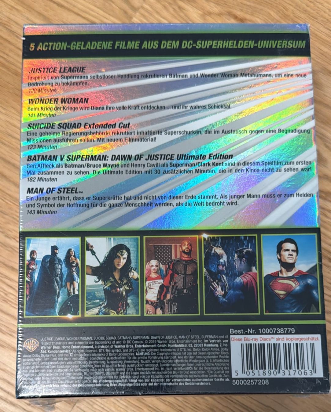 Tutti i DVDs: DC COLLECTION 5 FILME BLU-RAYS – Nuovo e nell'imballaggio originale da Zürich venduto da freioccasionen 1