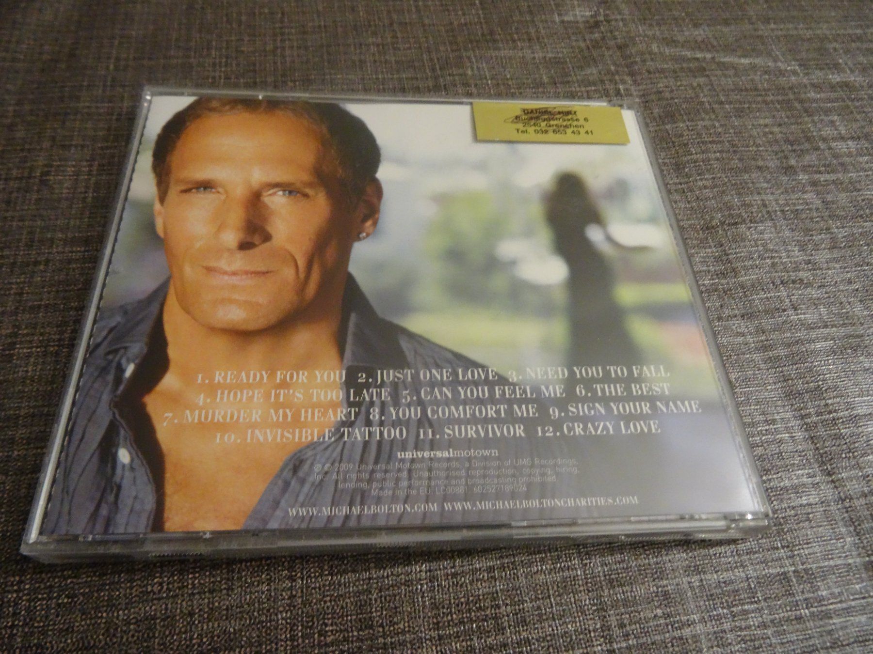 CD: Michael Bolton CD - One World One Love – Usato da Olten venduto da Disc-Ausverkauf 1