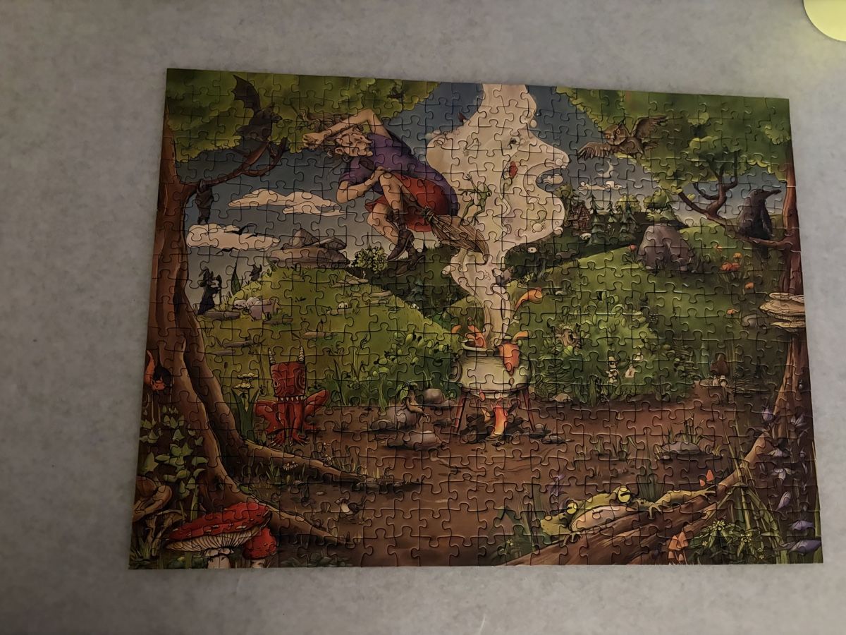 Ravensburger Puzzles: Puzzle Waldhexe 500 Teile – Gebraucht aus Laupersdorf von eliza23