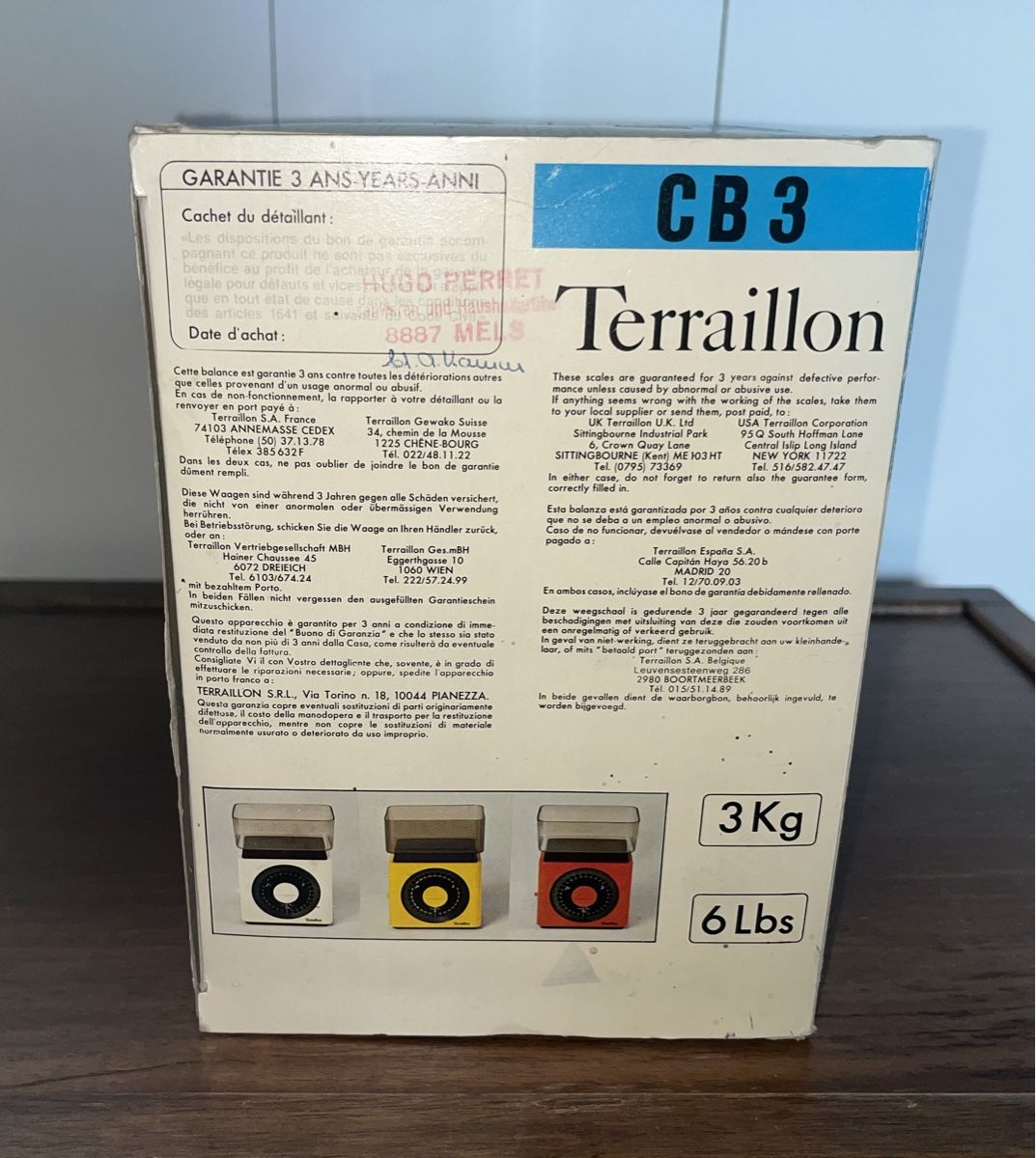 Bilance da cucina: Terraillon Waage 3kg – Usato da Niederurnen venduto da gebrauchtbrauchbar 2
