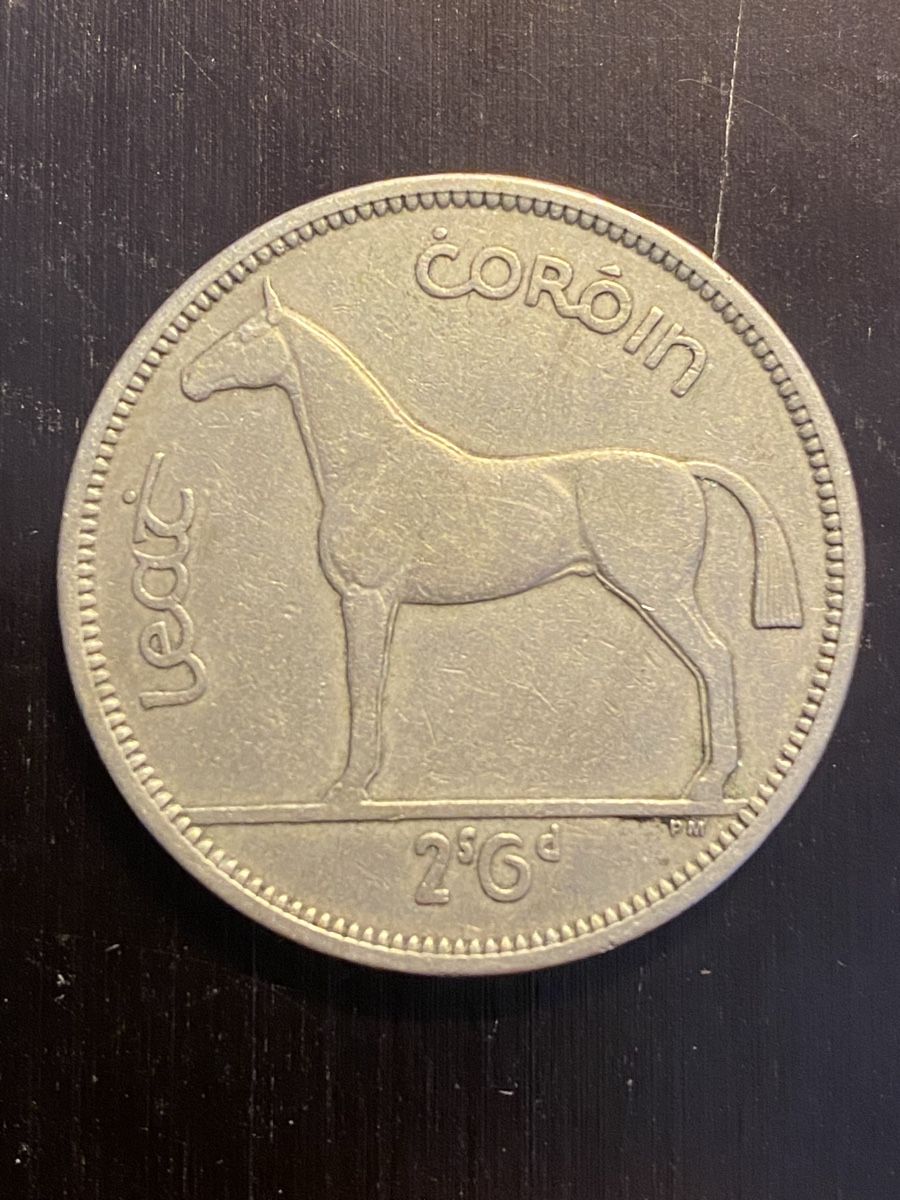 Alle Münzen: Irlande, 1/2 Couronne 1954 RARE – Gebraucht aus Corsier-sur-Vevey von Ginoarturo