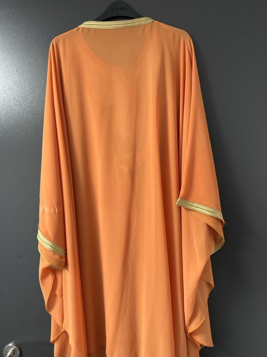 Vestiti: Orange Kaftan embroidered one-size – Nuovo (secondo la descrizione) da Zürich venduto da nad_s27g 2
