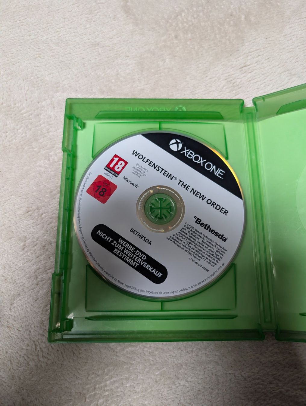 Giochi: Wolfenstein: The New Order - Xbox One game PROMO – Usato da Hünenberg See venduto da SpecialEditionGaming 1