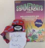 🤘Summerdays Arbon 1-Tages Pass Kinder 2012-2015 Freitag