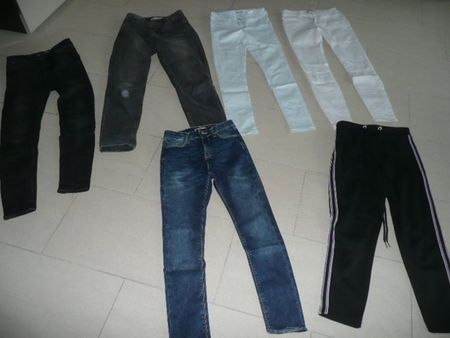 6-teigiges Hosenpaket Damen Gr. 34/36