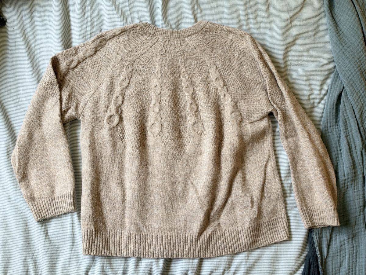 Pulls & Sweat-shirts: Stick-Pullover Tchibo Essentials (Grösse 48/50) – D'occasion à Neerach par lar_tkp2 3