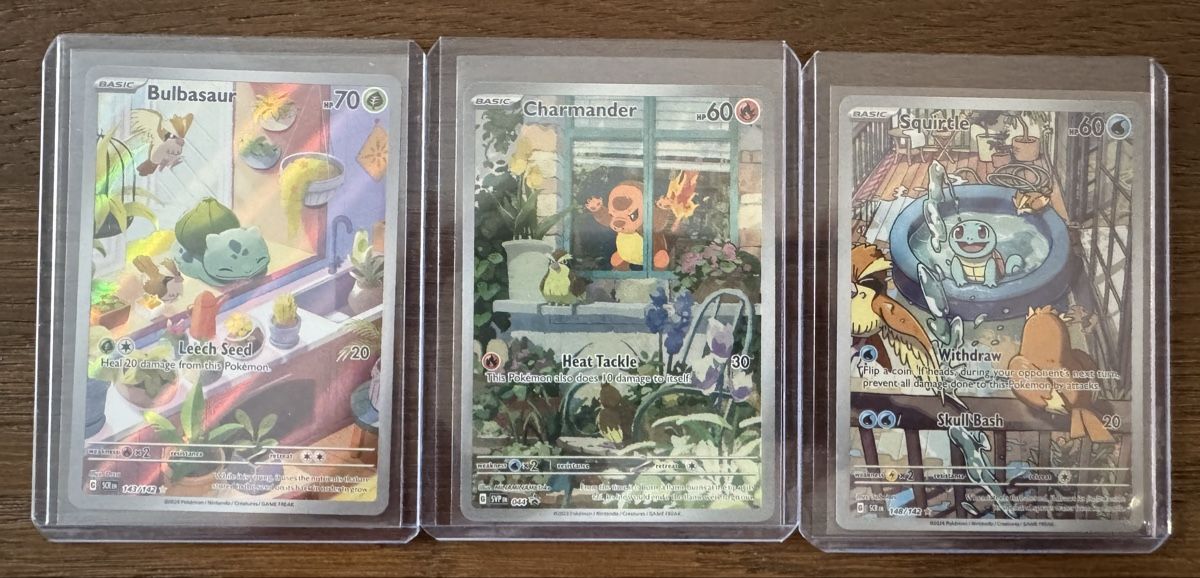 Pokémon Carte collezionabili: Charmander, Bulbasaur and Squirtle Pokemon – Nuovo (secondo la descrizione) da Winterthur venduto da hershanking