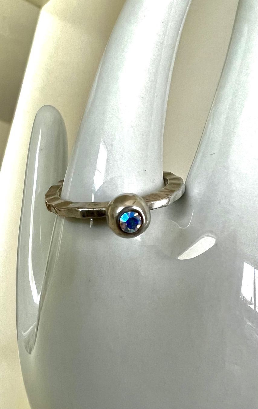 Ringe: Silberring mit spezieller Schiene - Goldschmiedearbeit – Gebraucht aus Baden von sylivianne 2
