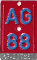 Velonummer AG 88