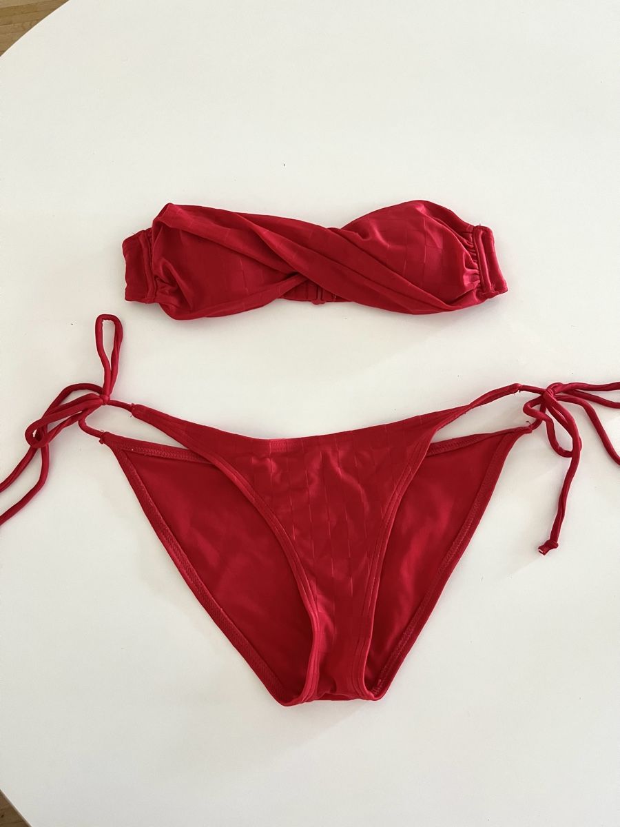 Badekleider & Bikinis: Bikini rot Gr. S – Neu (gemäss Beschreibung) aus Basel von JJ.Elena 2