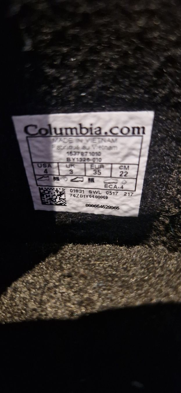 Columbia Scarpe per ragazzi: Columbia Winterboots Gr.35 – Usato da Winterthur venduto da Tulipane 2