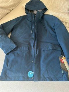 NEUE Vaude Me Coreway Parka Mantel blau