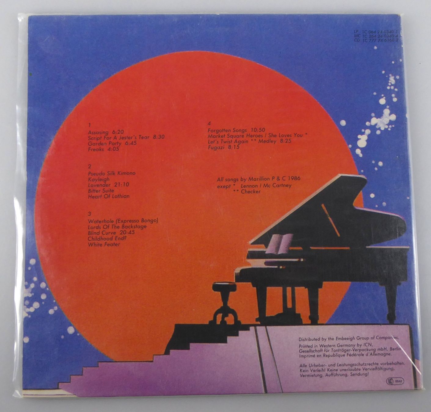 Dischi in vinile: Schallplatte Marillion - Keyboard Landscape – Usato da Rüti ZH venduto da Restwert_Rueti_ZH 1