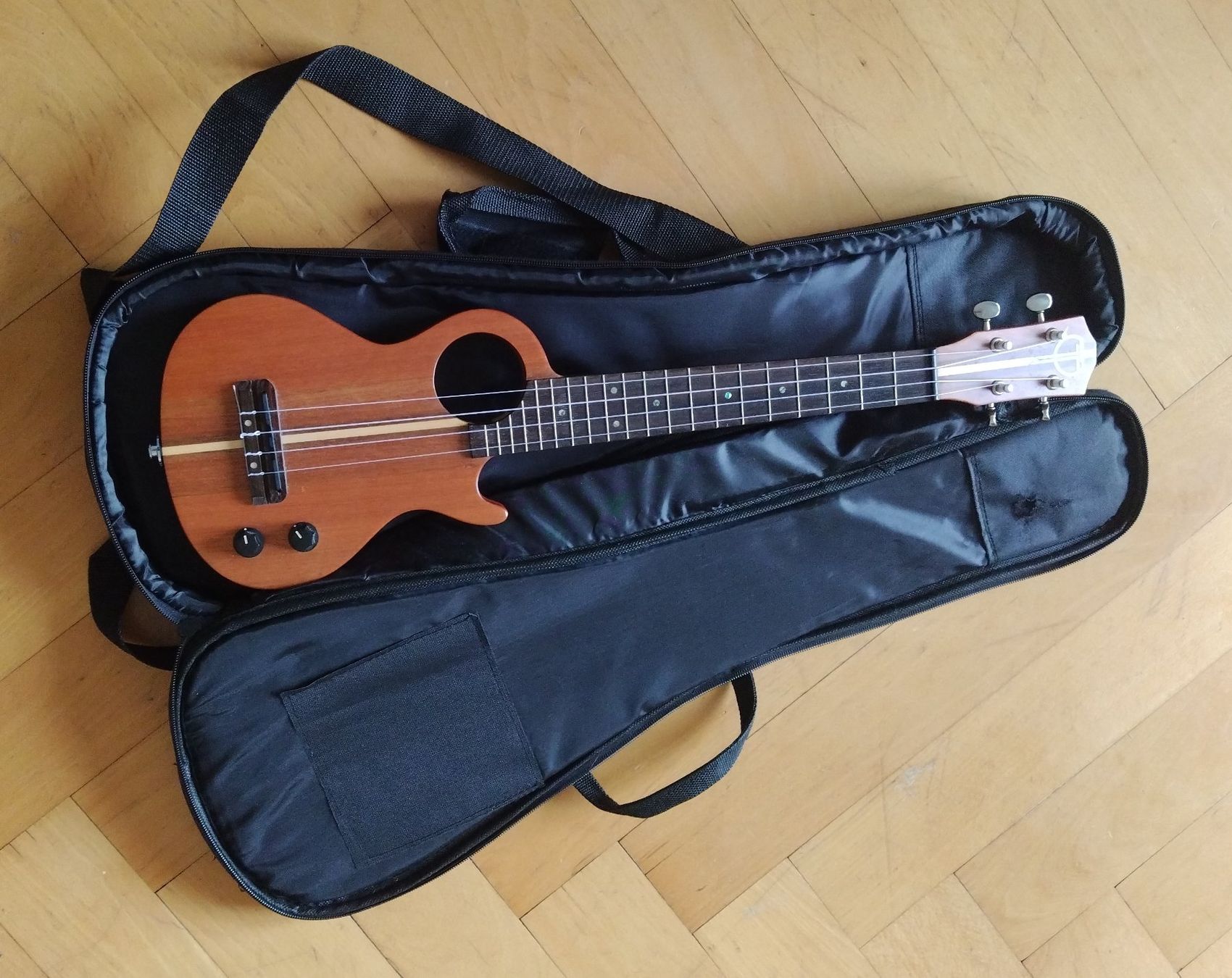 Musikinstrumente: Teton Tenor Ukulélé Électrique – Gebraucht aus Vevey von Djporradao