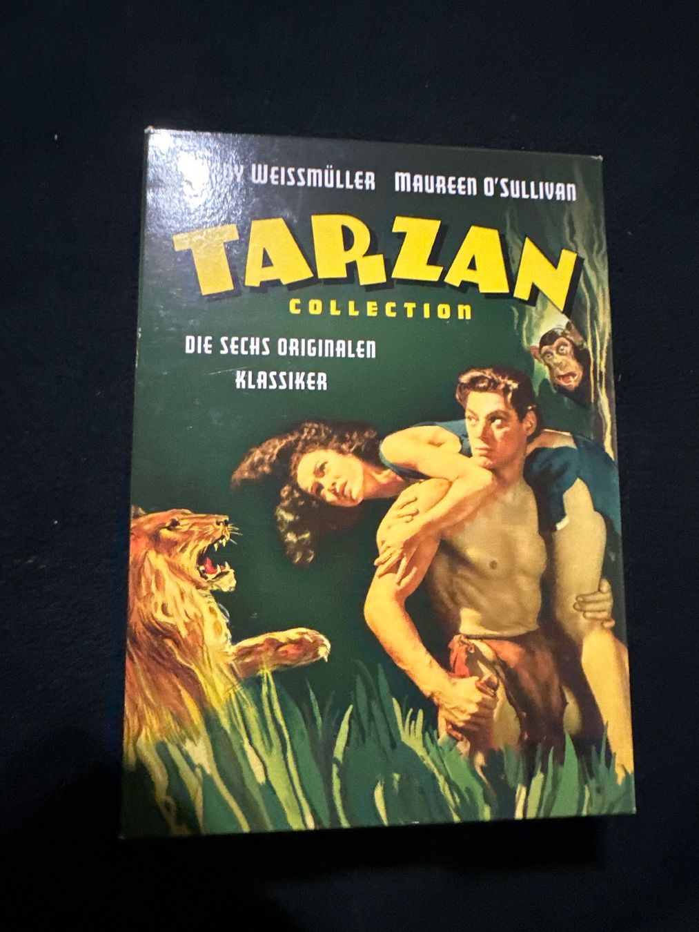 Alle DVDs: Tarzan Collection,6 filme Box im Schuber DVD – Gebraucht aus Benken ZH von Audi-erich