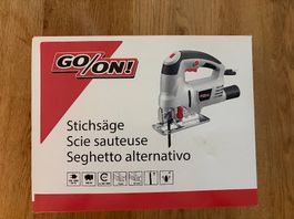 GO/ON! Stichsäge 600W inkl. Sägeblätter - wie neu