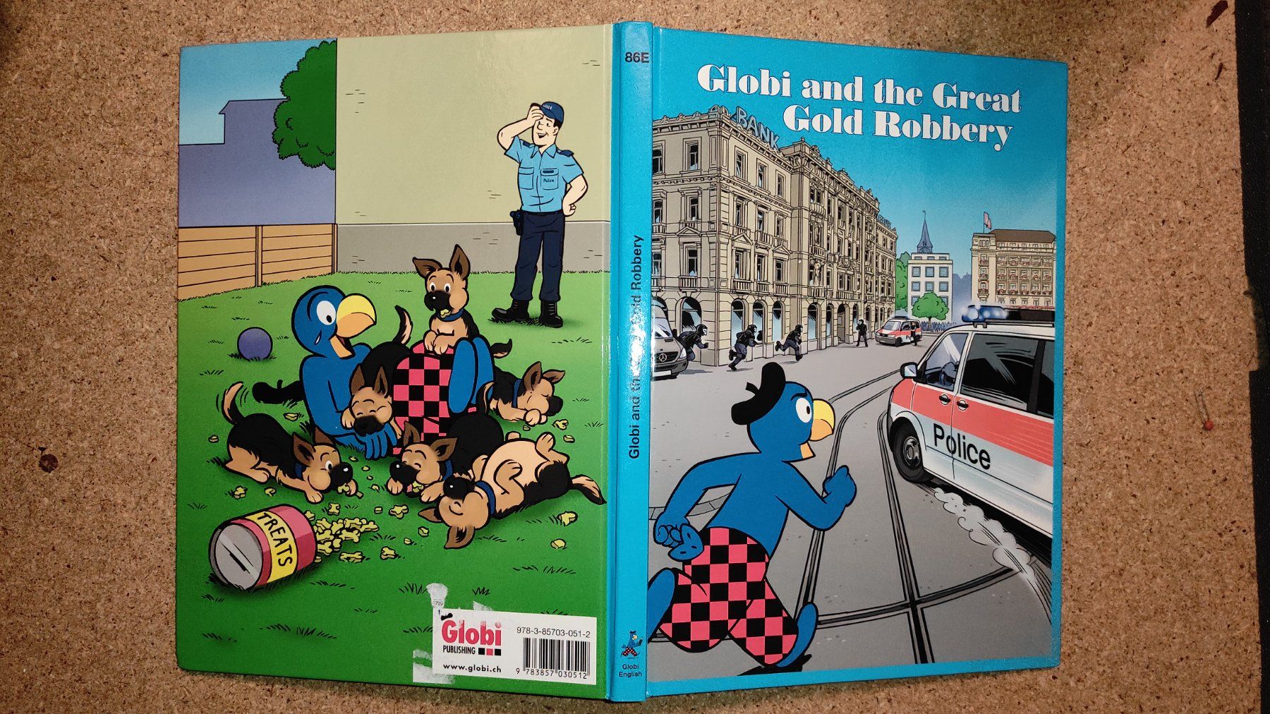 Bücher: Globi and the Great Gold Robbery 1. Auflage – Gebraucht aus Niederuzwil von 333x333