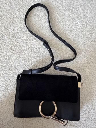 Borsa Chloe Marrone Pelle Scamosciata Buone Condizioni
