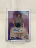 25/26 Topps UCC Chrome Reigan Heskey RC Purple Auto /75 City