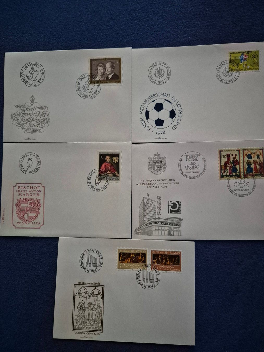Tous les timbres: Ersttagsbriefe FL – D'occasion à Steinhausen par Scrashel