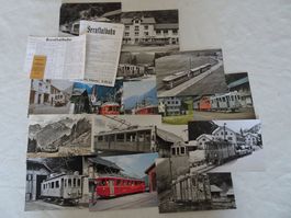 Sernftalbahn Ansichtskarten Postkarten AK
