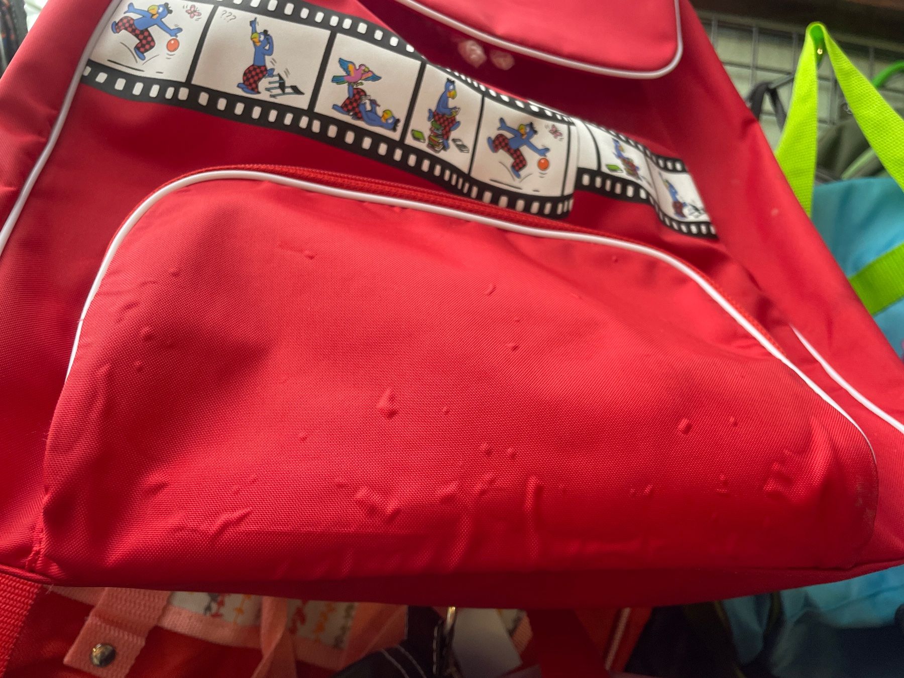 Borse & Zaini: Roter Globi Rucksack und Globis Schweizerkarte – Usato da Obergerlafingen venduto da cabo4 4