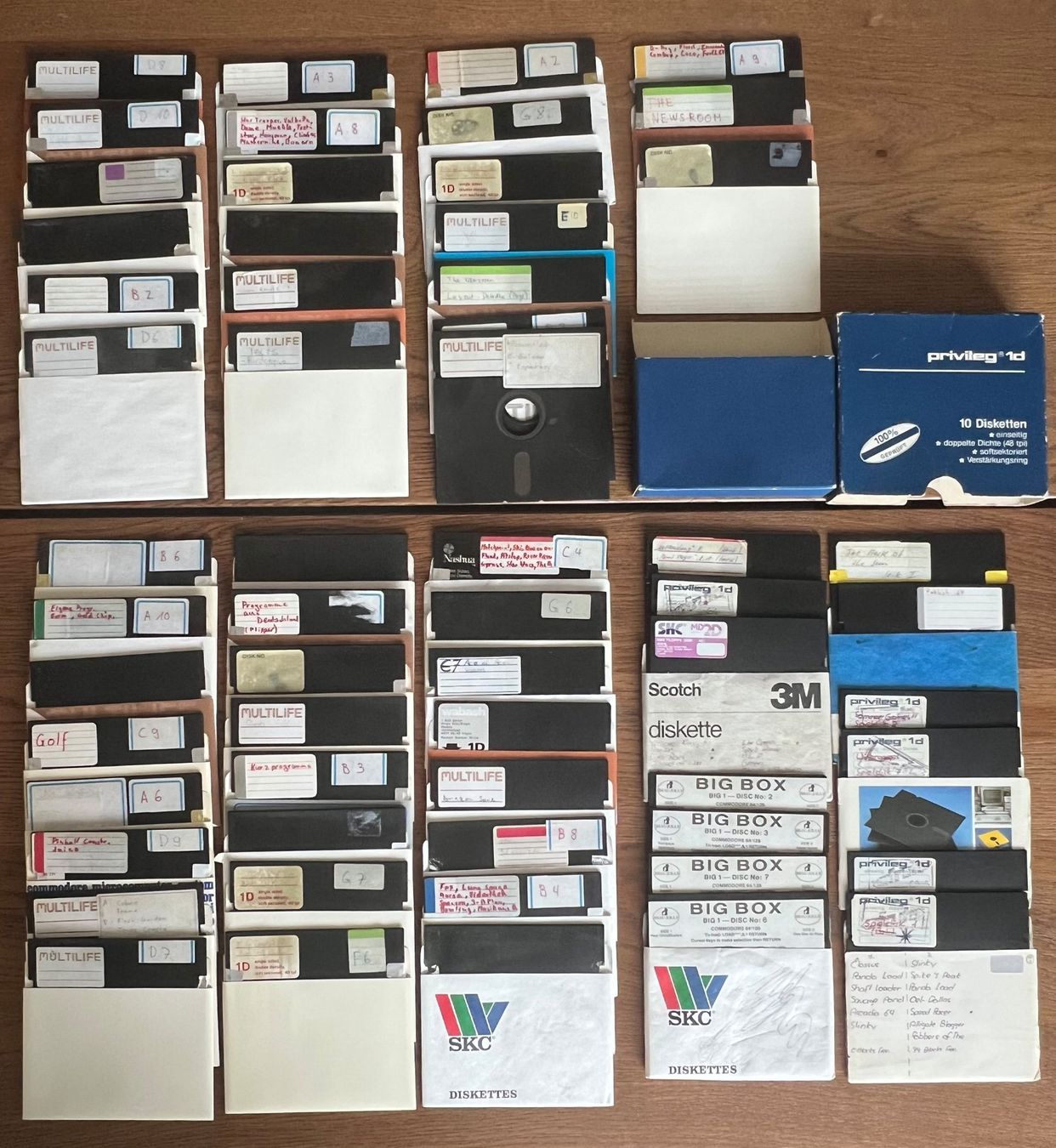 PCs: Commodore 64 Disketten Konvolut – Gebraucht aus Dietwil von deneb26