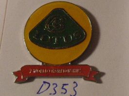 1 Auto Marken Pin Lotus (D353)