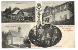 Gruss aus Sulzbach bei Oberegg (AI) Rest. Falken  Seppetoni