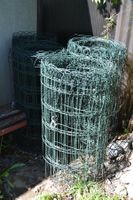 Drahtgeflecht 95cm hoch 4 X 12 Meter grün